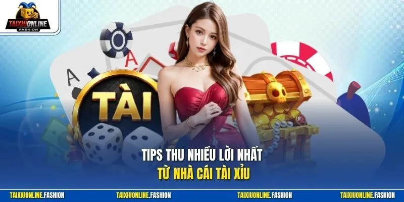 Tips thu nhiều lời nhất từ nhà cái tài xỉu